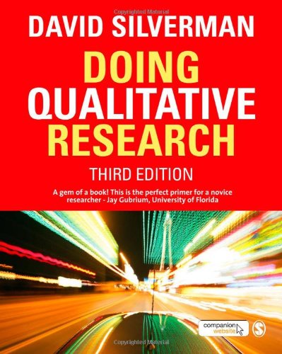 Doing Qualitative Research Silverman, David