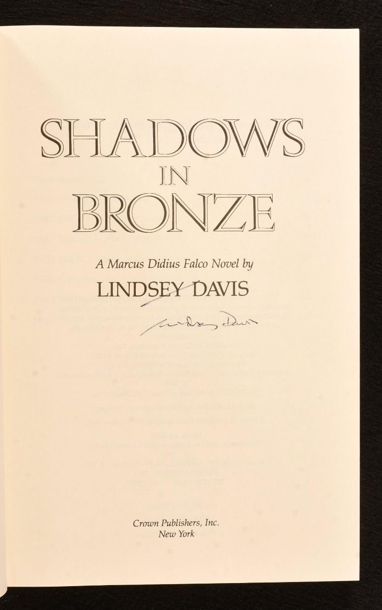 Shadows in Bronze Davis, Lindsey
