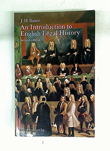 An introduction to English legal history [Paperback]