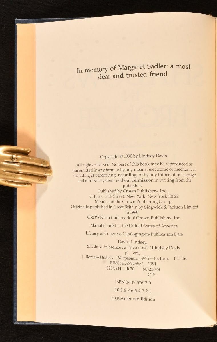 Shadows in Bronze Davis, Lindsey