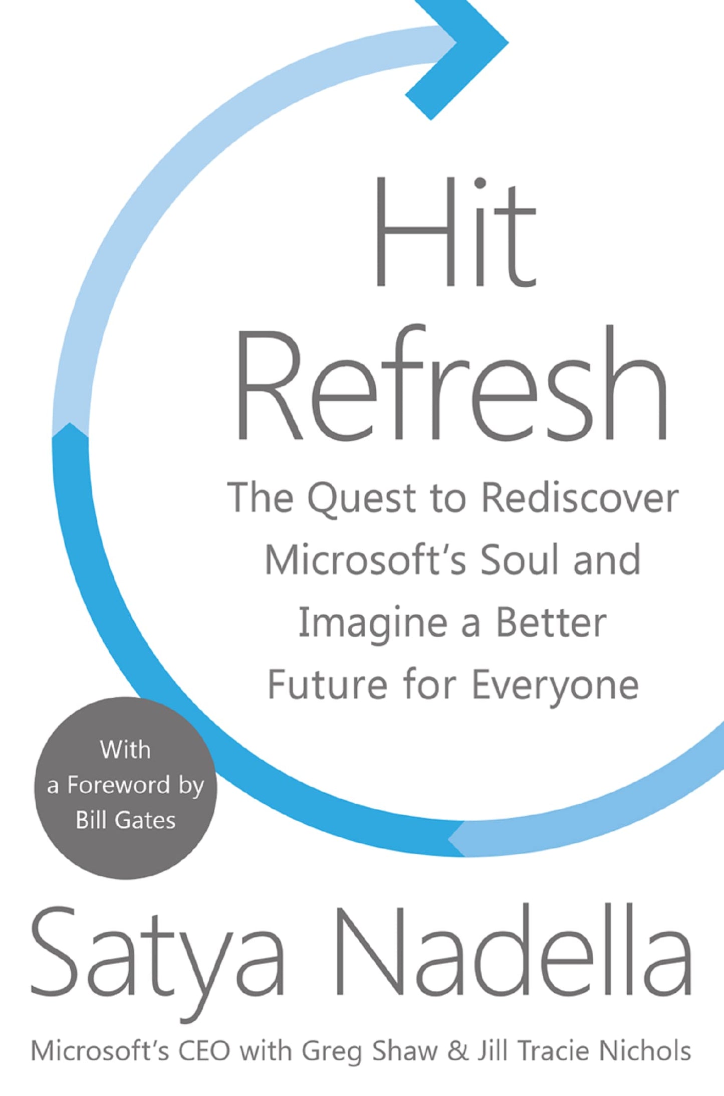 Hit Refresh [Paperback] Satya Nadella
