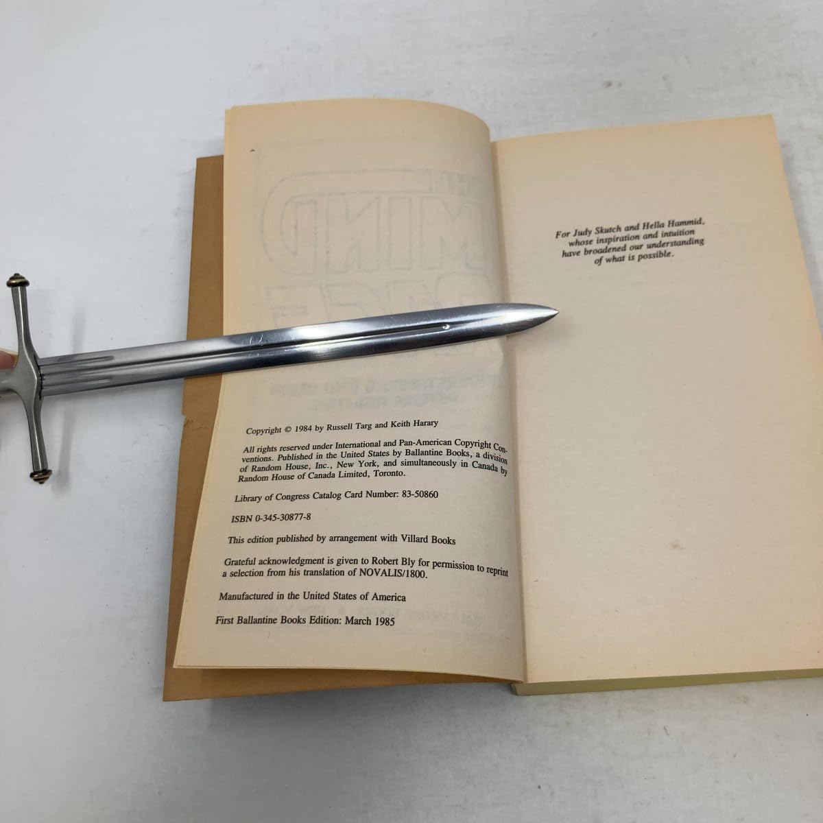 The Mind Race Targ, Russell