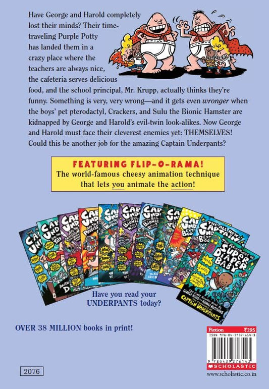 Captain Underpants and the Preposterous Plight of the Purple Potty People (Captain Underpants #8)
