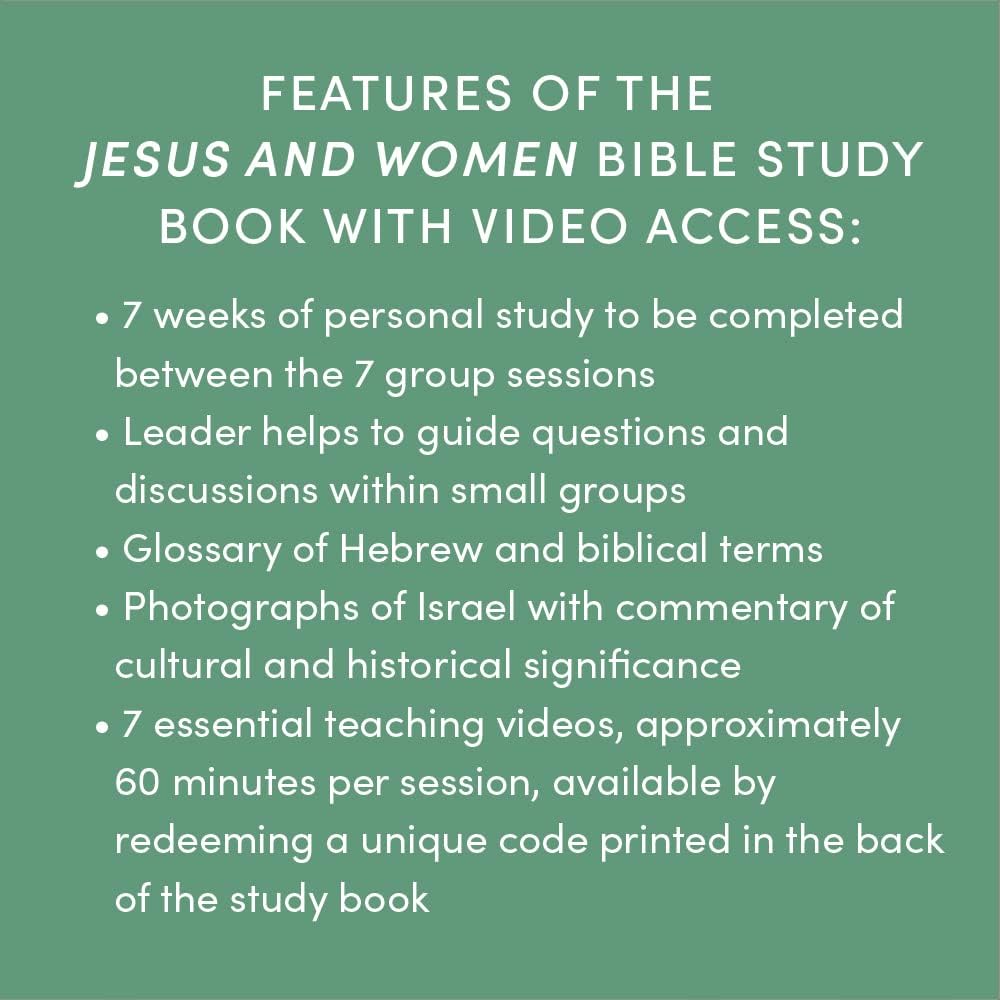 Jesus and Women Bible Study Book with Video Access