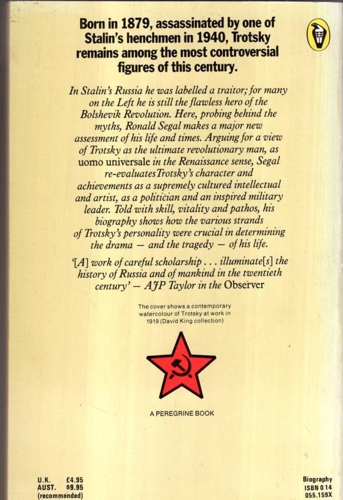 The Tragedy of Leon Trotsky Segal, Ronald