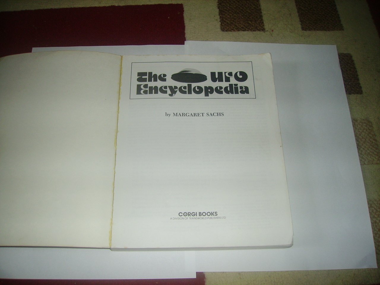 U.F.O.Encyclopaedia Sachs, Margaret