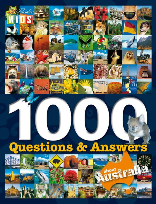 Steve Parish 1000 Q&A About Australia Vallance Cathy,Perry Michele