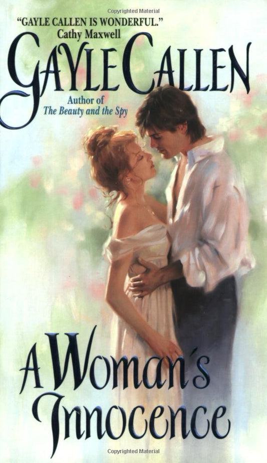 A Woman's Innocence [Mass Market Paperback] Callen, Gayle
