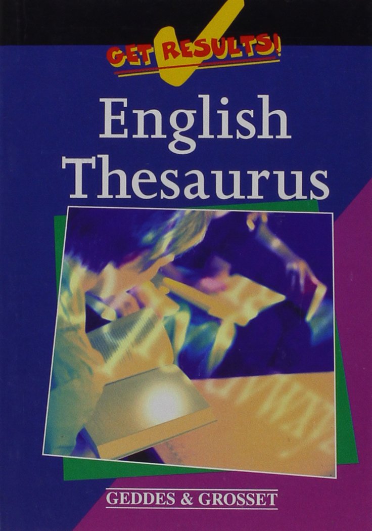 English thesaurus (Get results!) [Paperback]