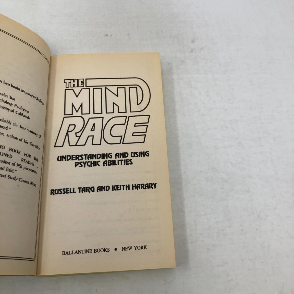 The Mind Race Targ, Russell