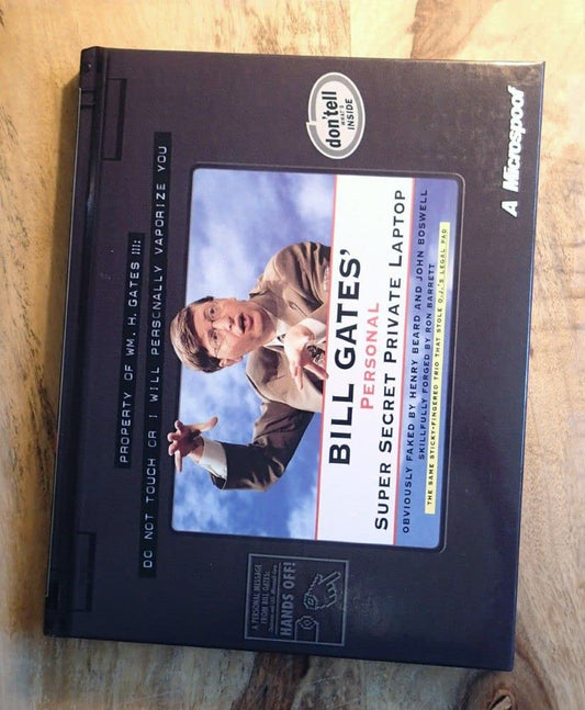 Bill Gates' Personal Super Secret Private Laptop Beard, Henry and Boswell, John
