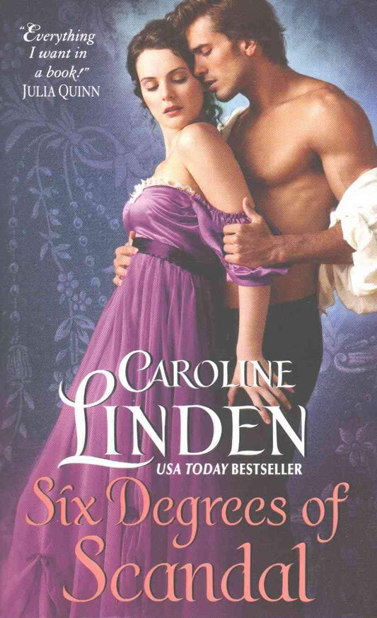 Six Degrees of Scandal [Mass Market Paperback] Linden, Caroline