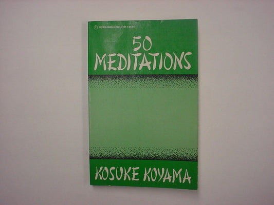 50 Meditations [Paperback] Koyama, Kosuke