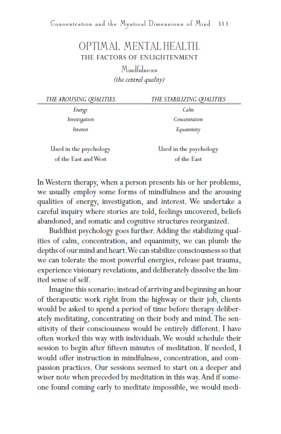 The Wise Heart: Buddhist Psychology for the West