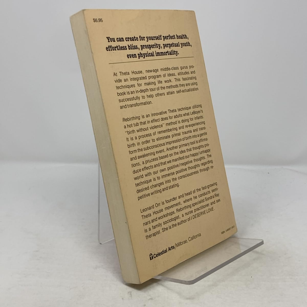 Rebirthing in the New Age Orr, Leonard and Ray, Sondra