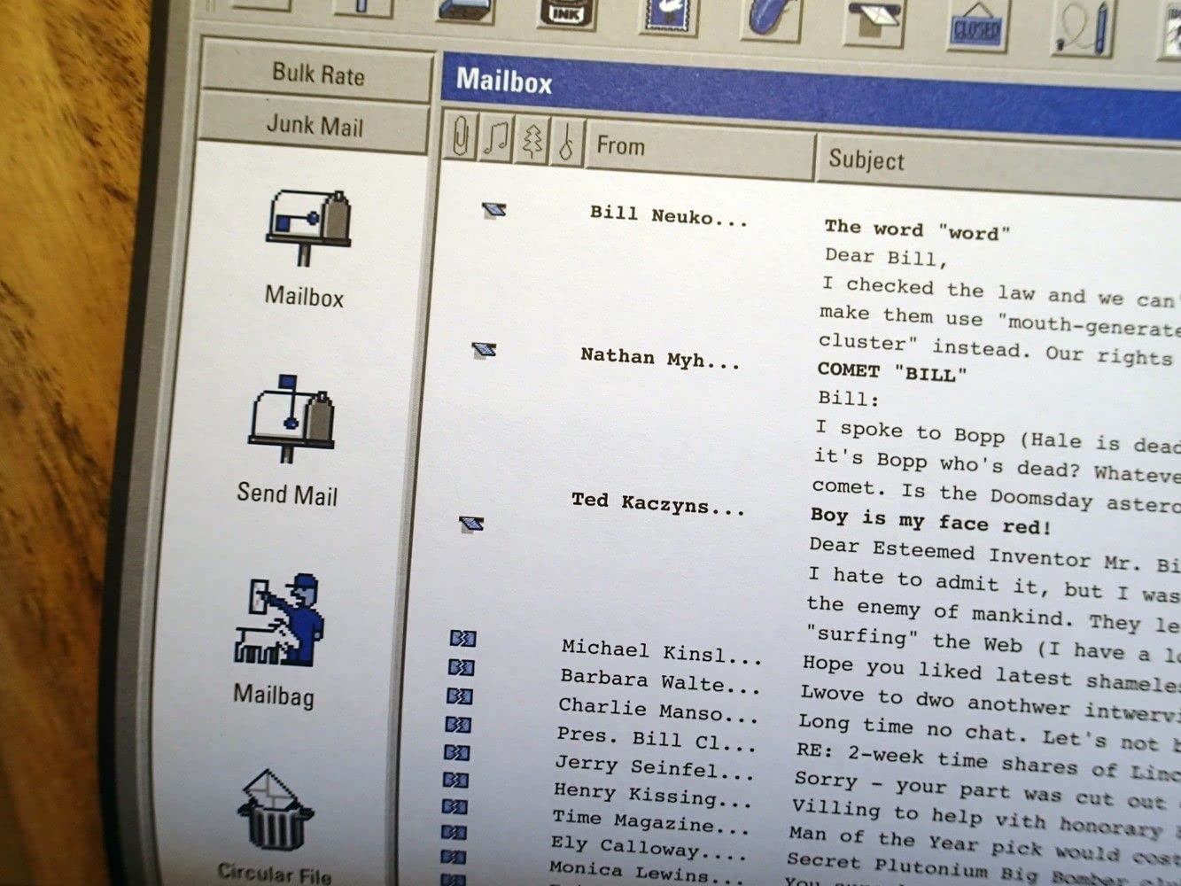 Bill Gates' Personal Super Secret Private Laptop Beard, Henry and Boswell, John