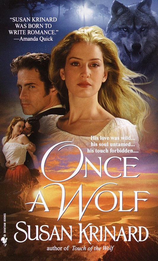 Once A Wolf [Mass Market Paperback] Krinard, Susan
