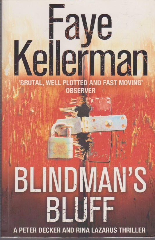 Blindmanâ€™s Bluff (Peter Decker and Rina Lazarus Series, Book 18) Kellerman, Faye