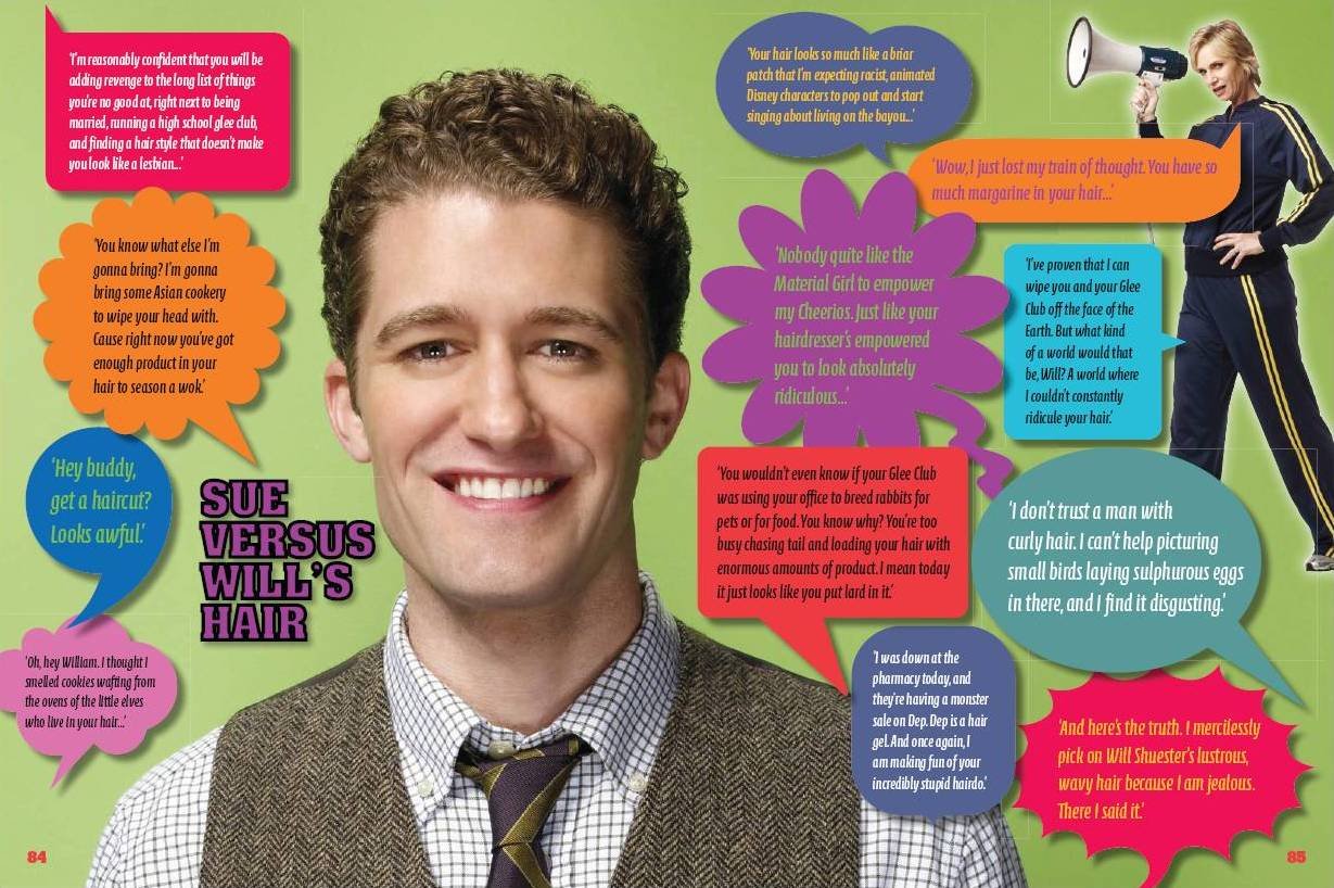 The Official Glee Annual 2011 Ward, Charlotte