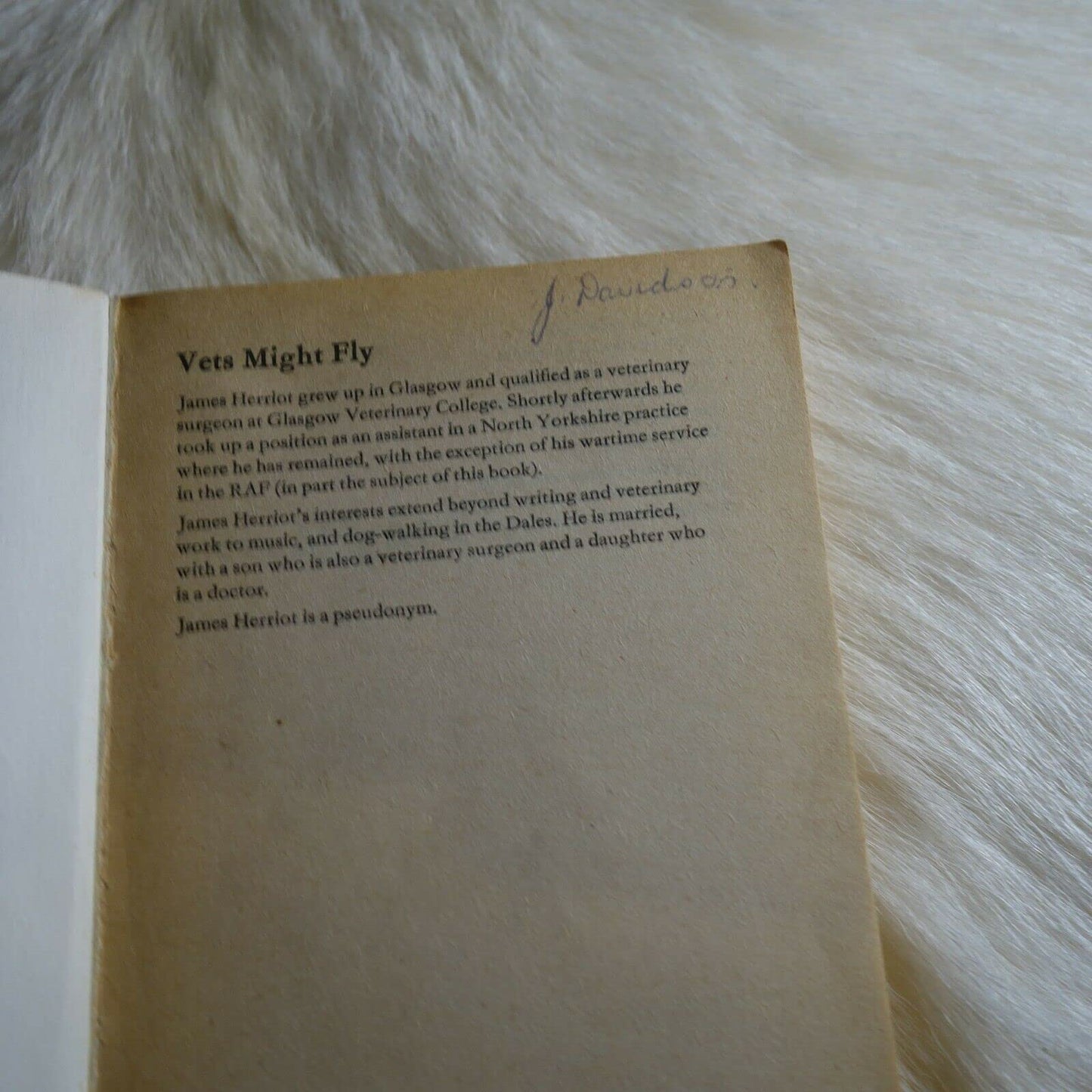 Vets Might Fly Herriot, James