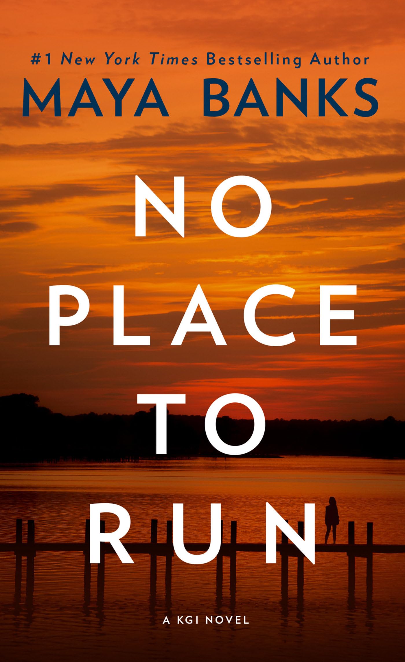 No Place to Run: A KGI Novel Book 2 [Mass Market Paperback] Banks, Maya