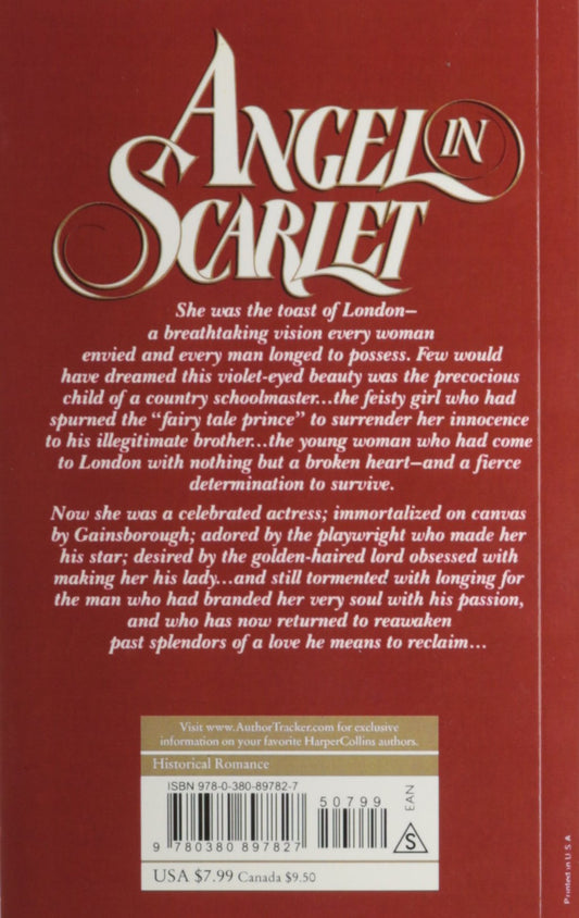 Angel in Scarlet [Mass Market Paperback] Wilde, Jennifer