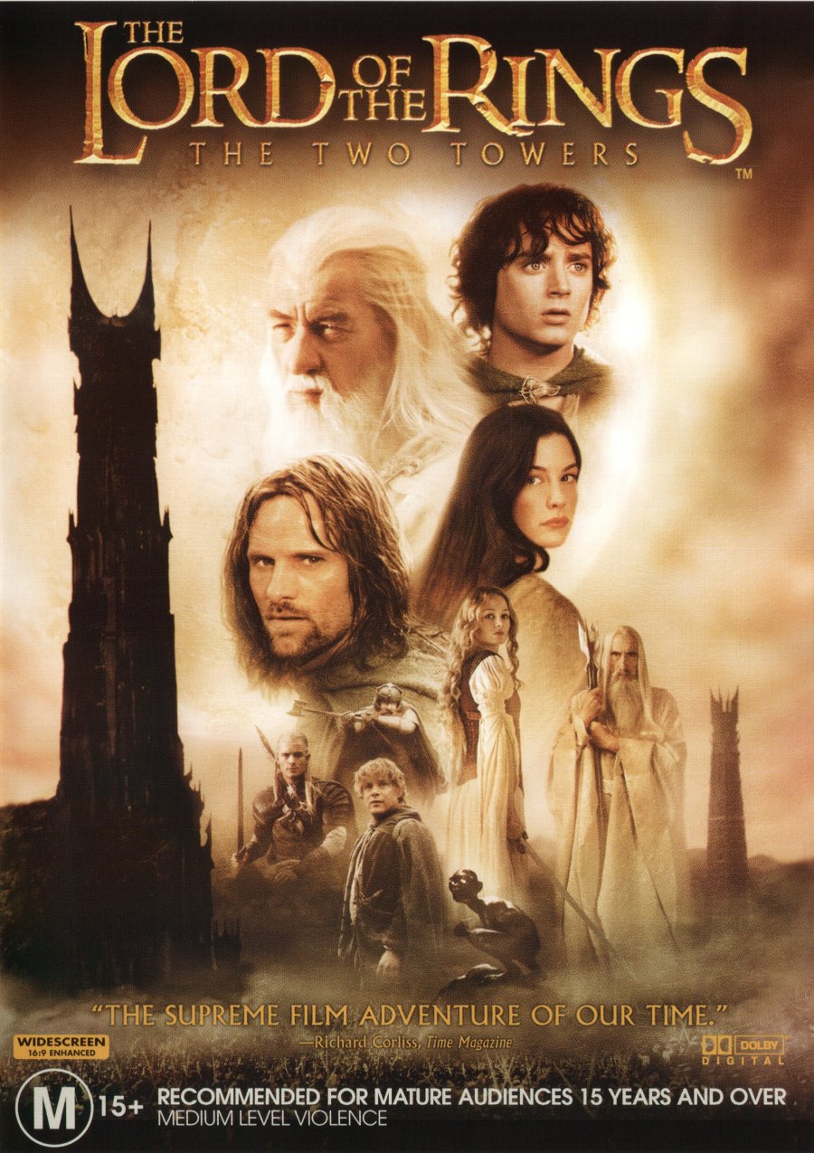 Lord of the Rings Two Towers (DVD) [DVD]