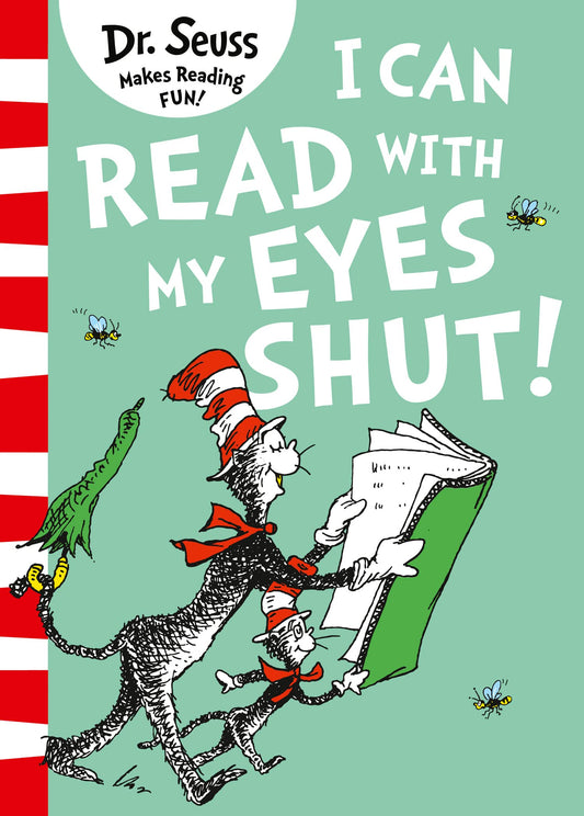 I Can Read With My Eyes Shut [Green Back Book Edition]: The funny picture book for young readers ages 3 – 7