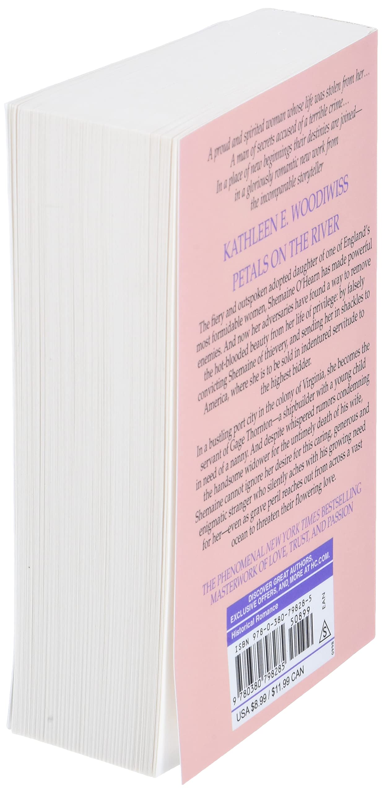 Petals on the River [Mass Market Paperback] Woodiwiss, Kathleen E
