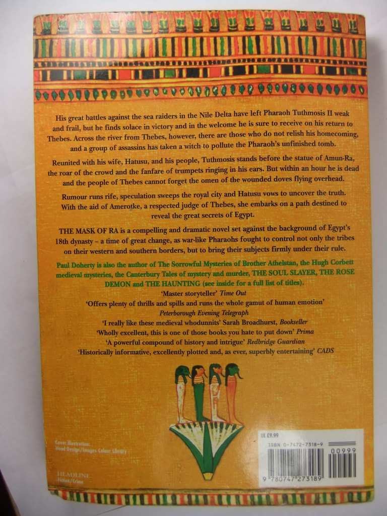 Mask of Ra [Paperback] Doherty Paul