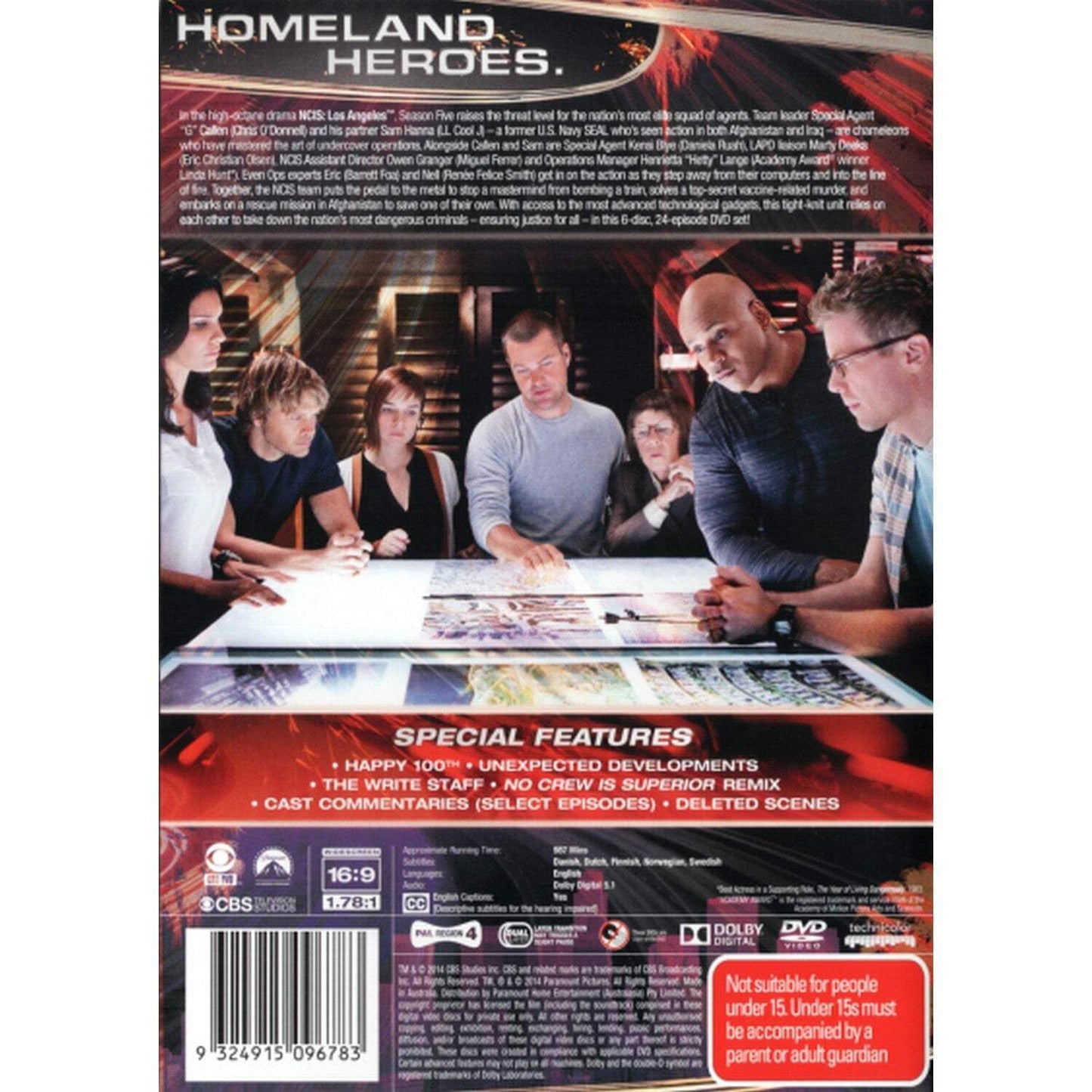 NCIS Los Angeles: The Fifth Season (DVD) [DVD]