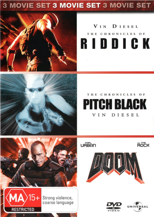 Pitch Black/Doom/The Chronicles Of Riddick (DVD) [DVD]