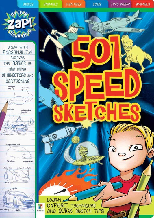 501 Speed Sketches [Paperback] Hinkler
