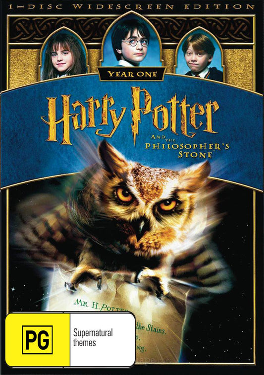 Harry Potter: Philosopher's Stone DV1 [DVD]