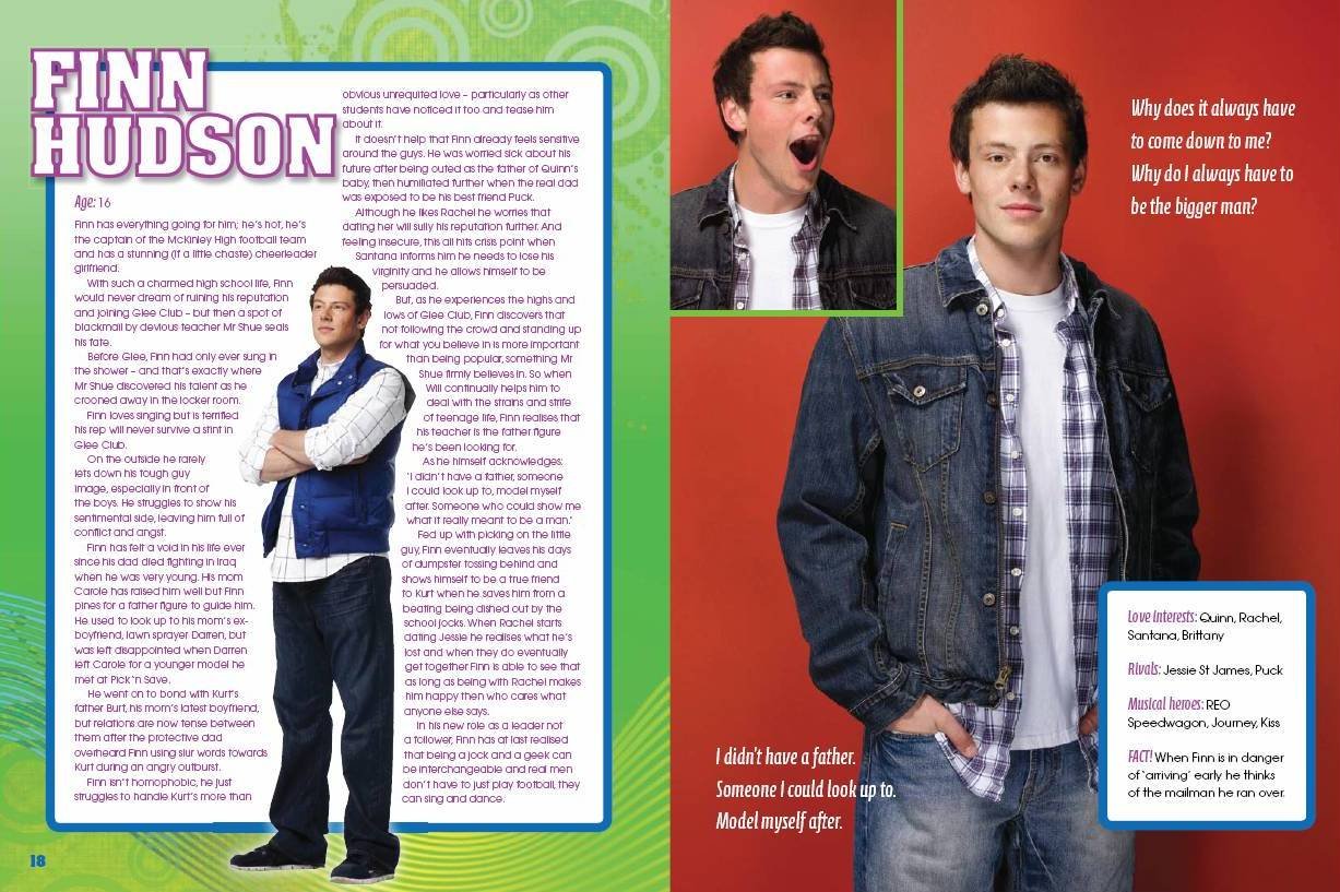 The Official Glee Annual 2011 Ward, Charlotte