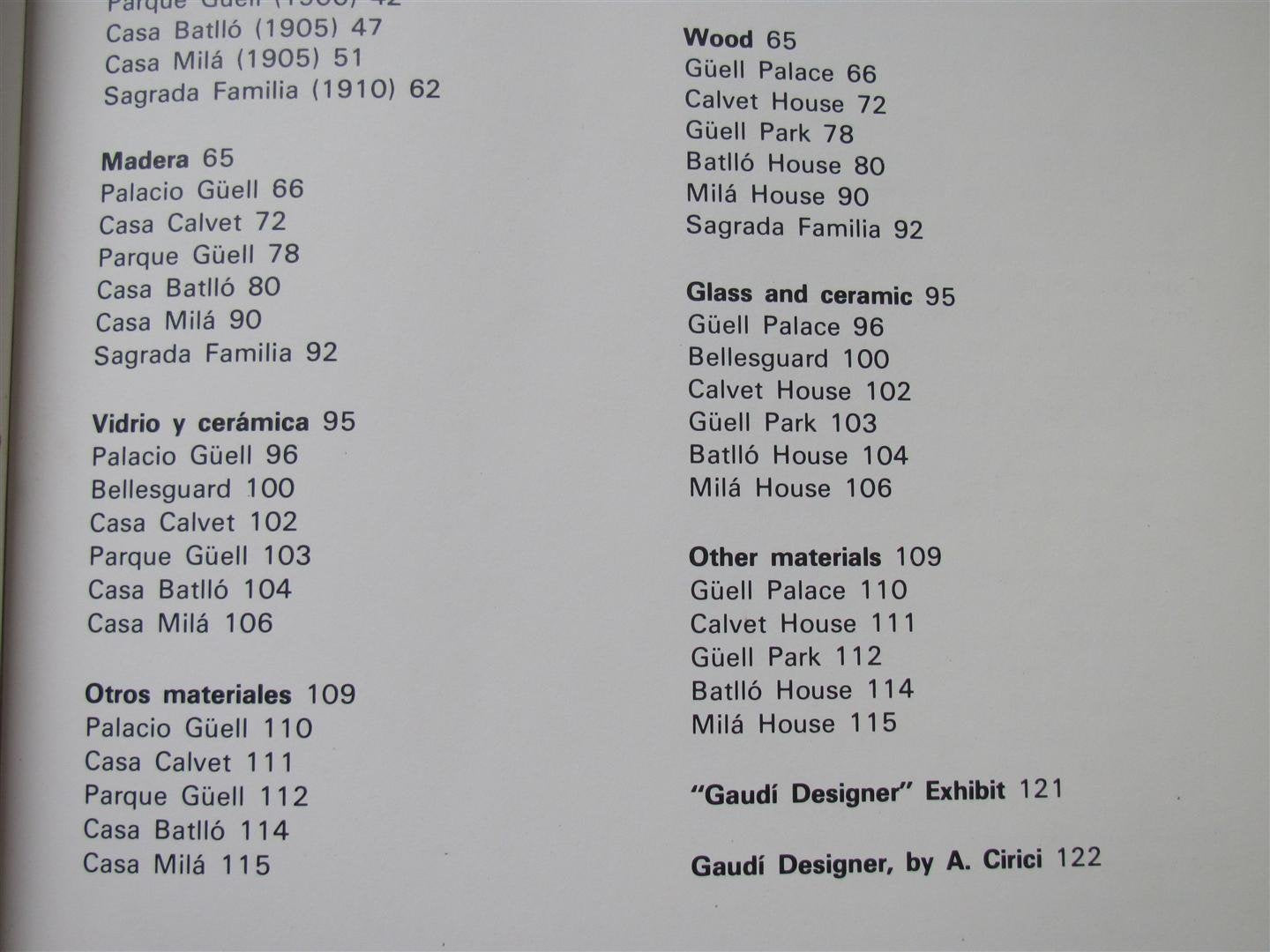Gaudi: Designer