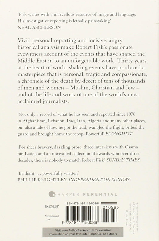 The Great War For Civilisation: The Conquest Of The Middle East [Paperback] Fisk, Robert