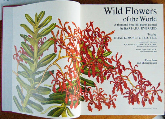 Wild Flowers of the World: A Thousand Beautiful Plants Painted by Barbara Everard