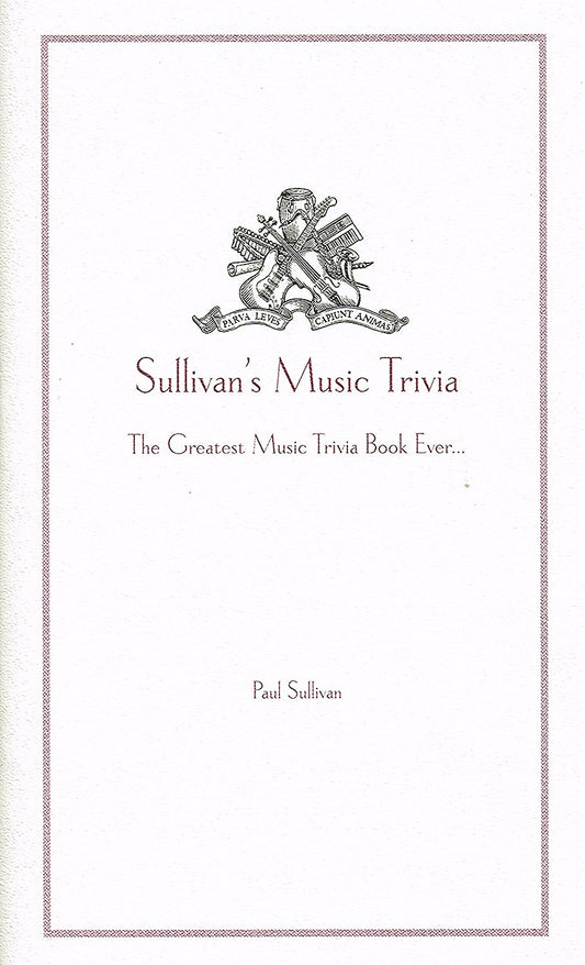 Sullivan's Music Trivia