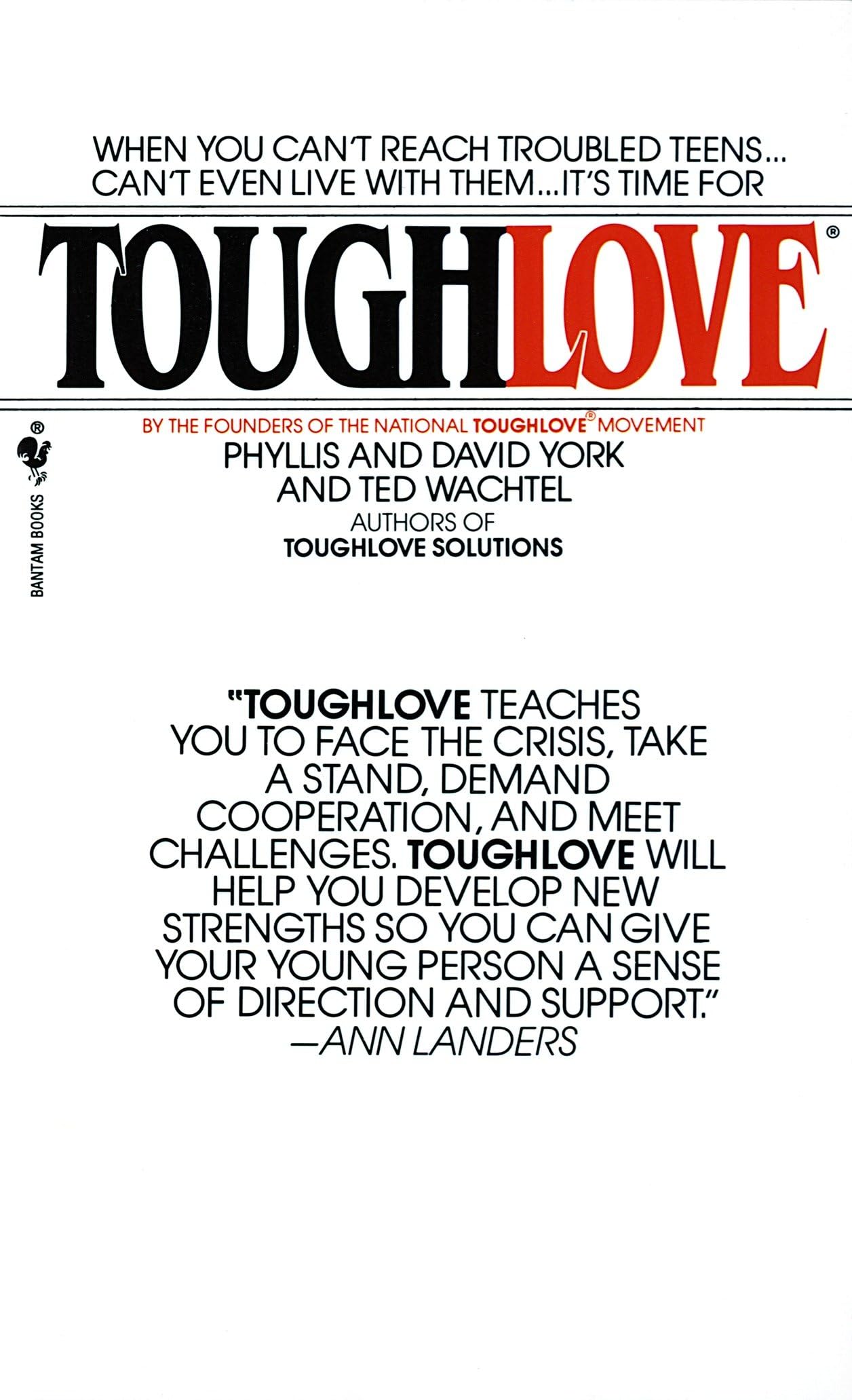 Toughlove [Mass Market Paperback] York, Phyllis