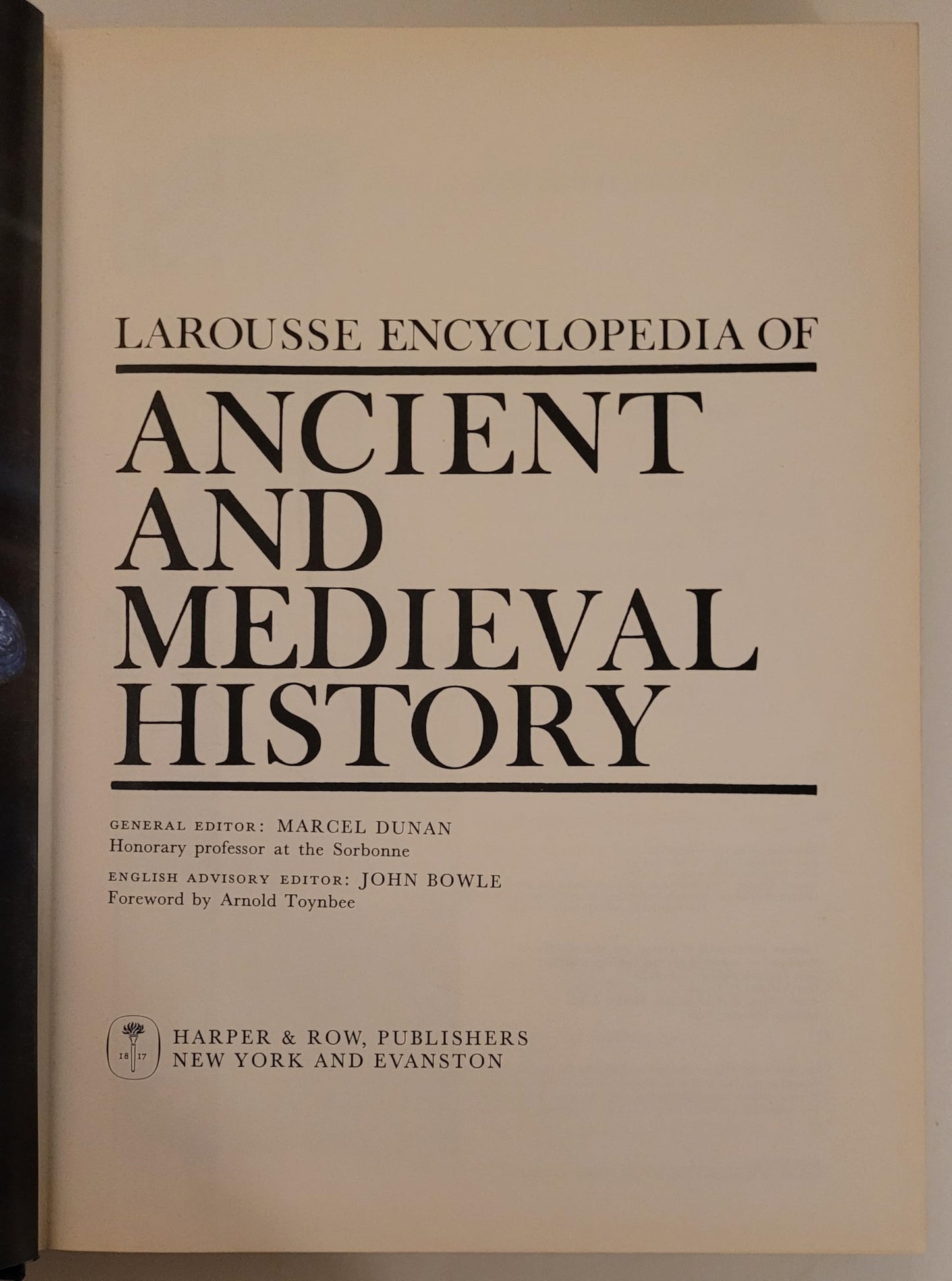 Larousse Encyclopedia of Ancient and Medieval History
