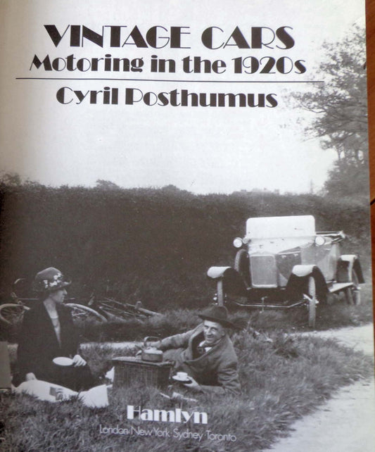 Vintage Cars [Paperback]