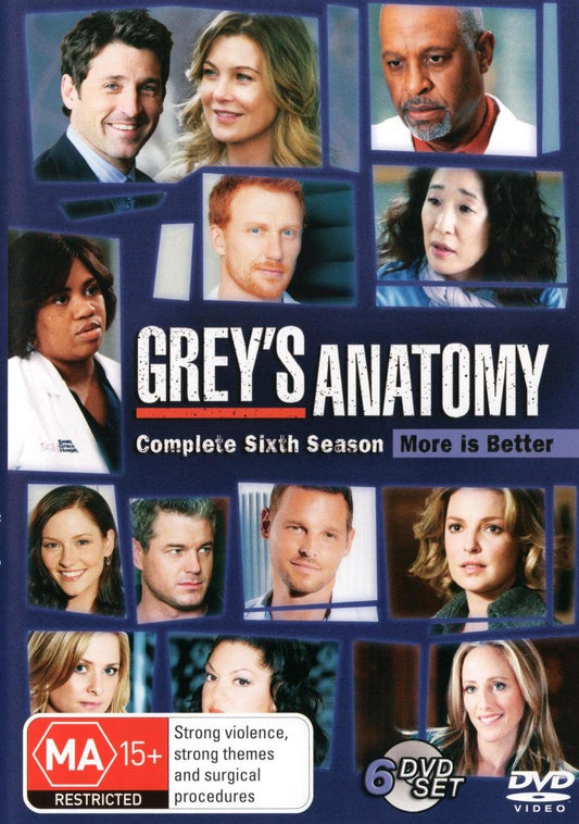 Grey's Anatomy: Season 6 (DVD) [DVD]