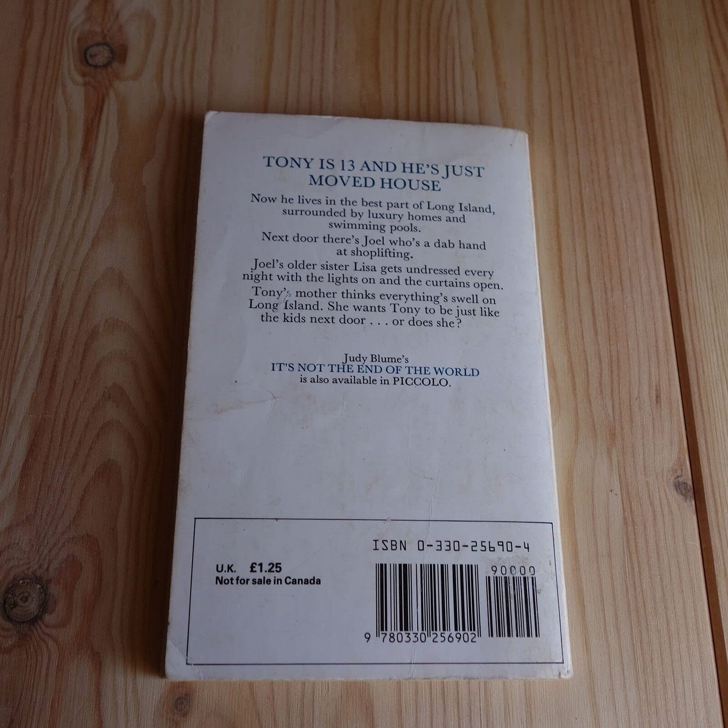 Then Again, Maybe I Won't [Paperback] Blume, Judy