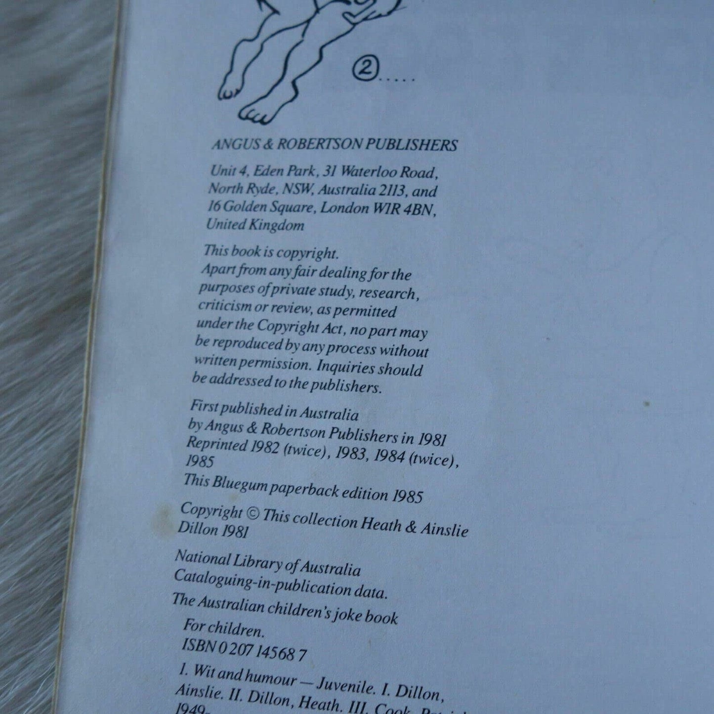 Australian Childrens Jokes Bk