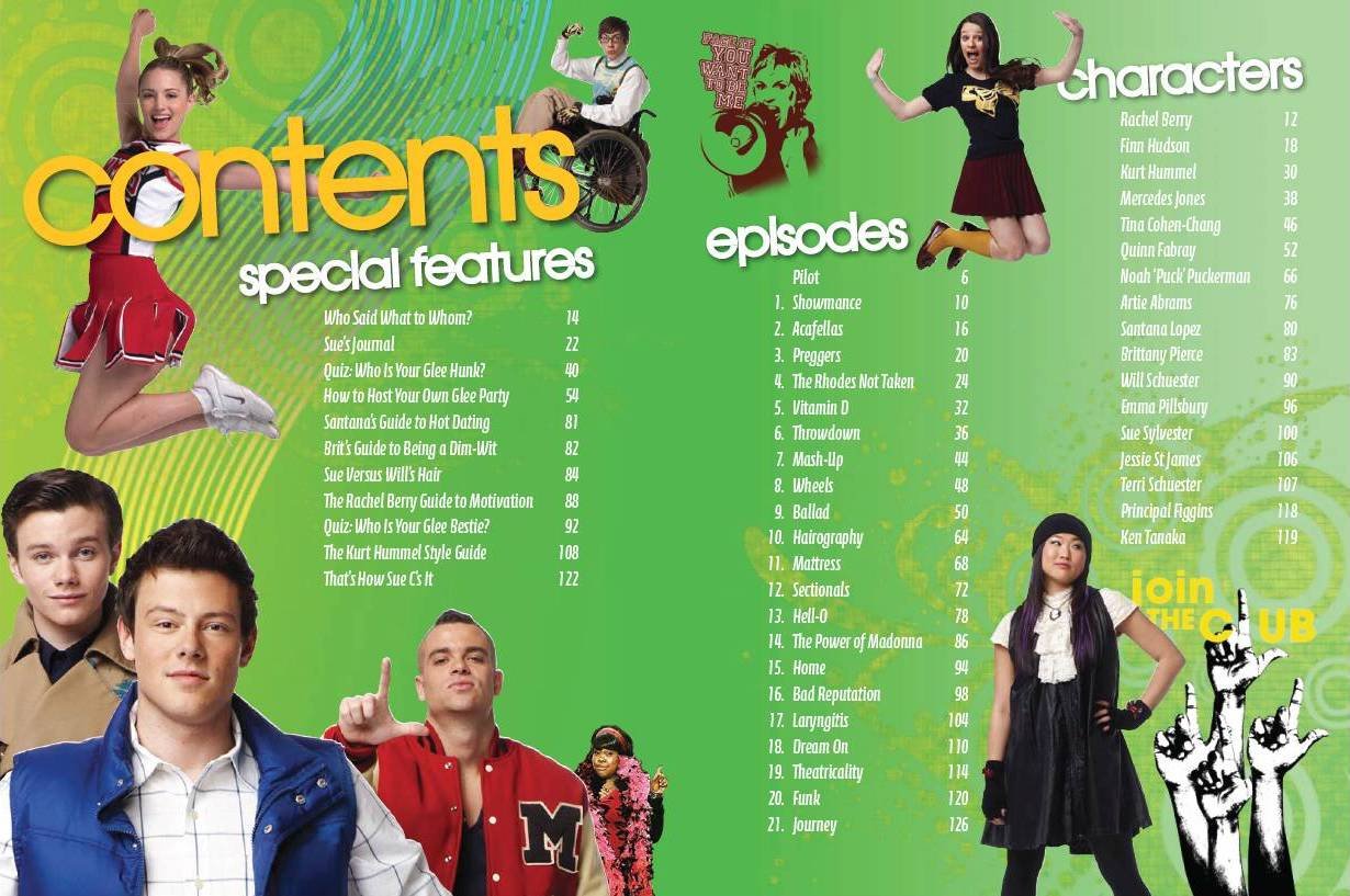 The Official Glee Annual 2011 Ward, Charlotte