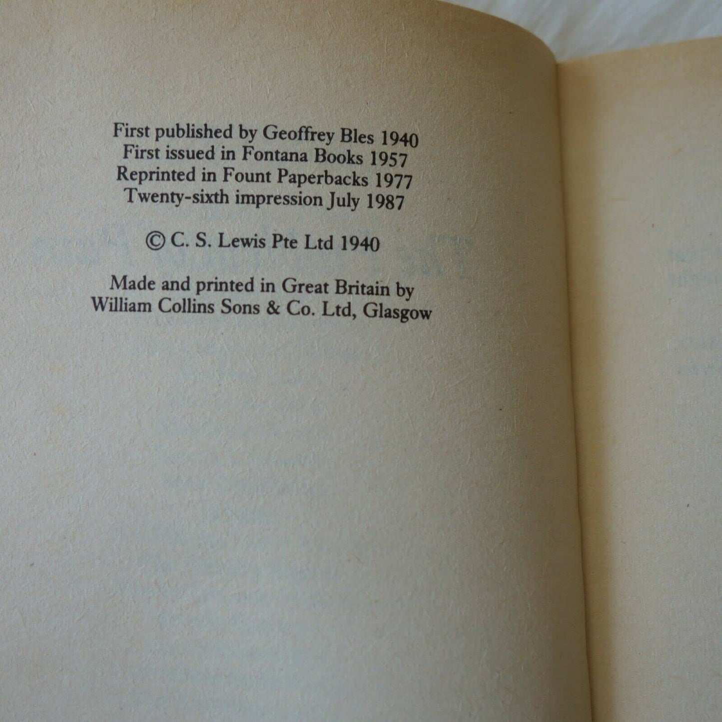 The Problem of Pain Lewis, C. S.