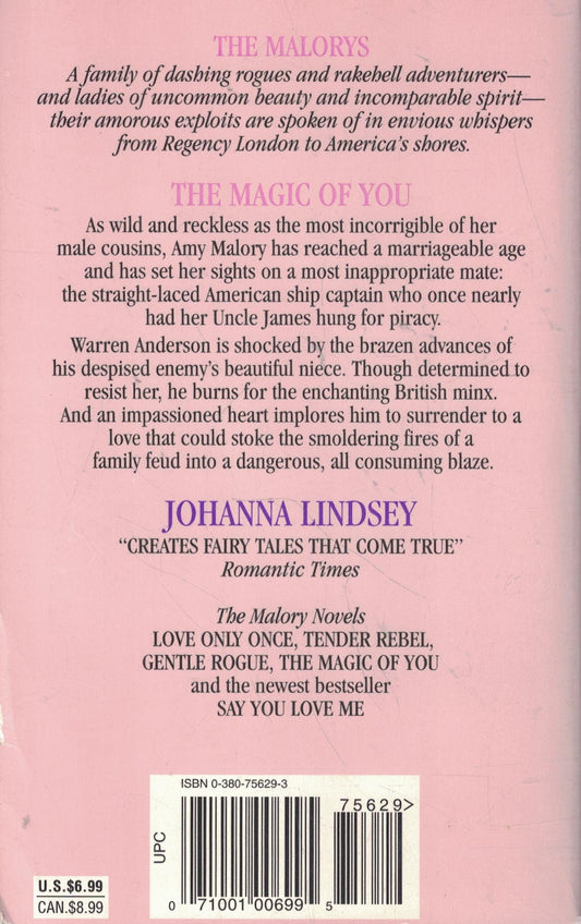 Magic of You: 4 [Mass Market Paperback] Lindsey, Johanna