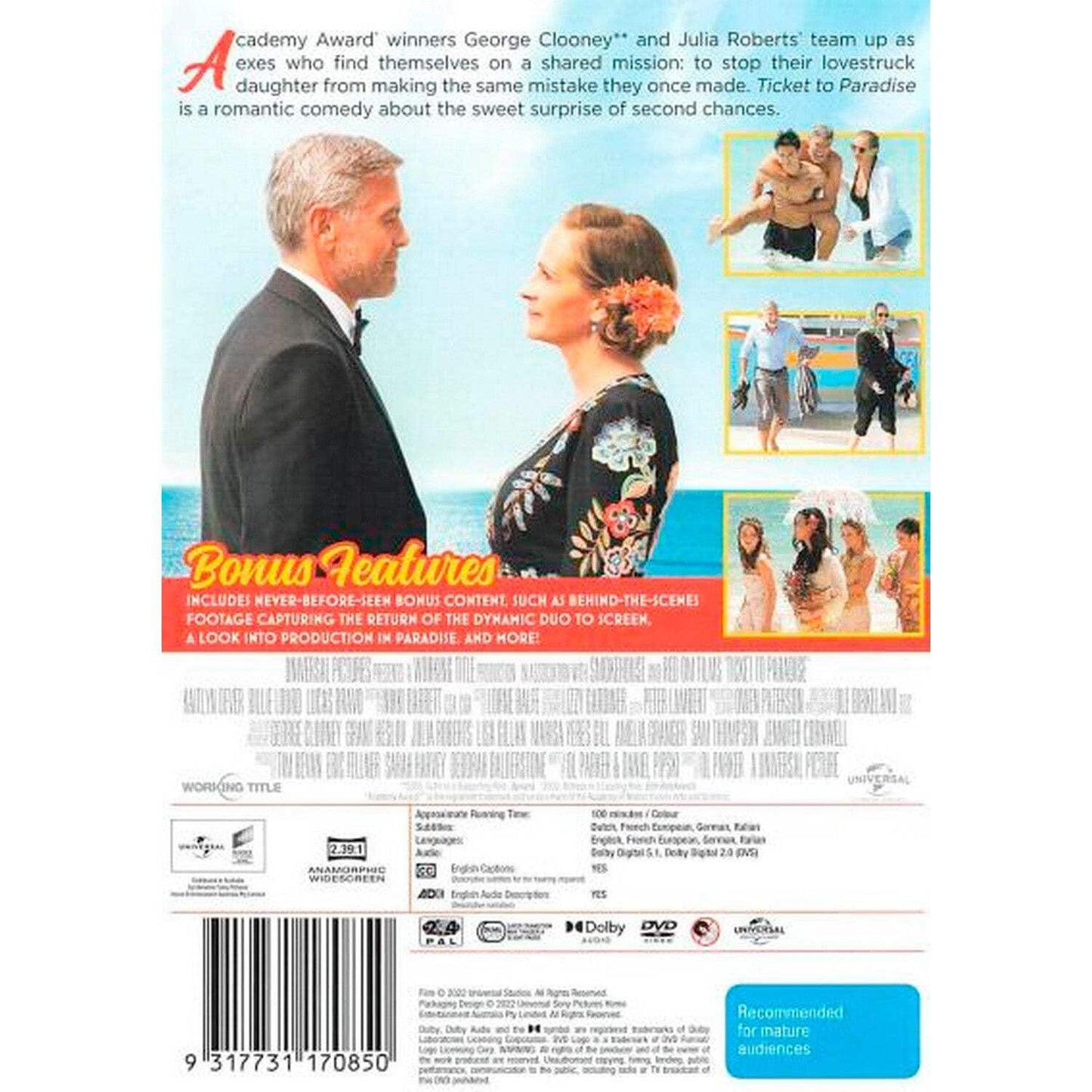 Ticket To Paradise - (DVD) [DVD]