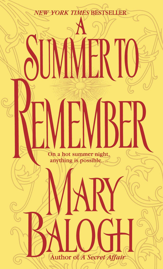 A Summer to Remember: A Bedwyn Family Novel [Mass Market Paperback] Balogh, Mary